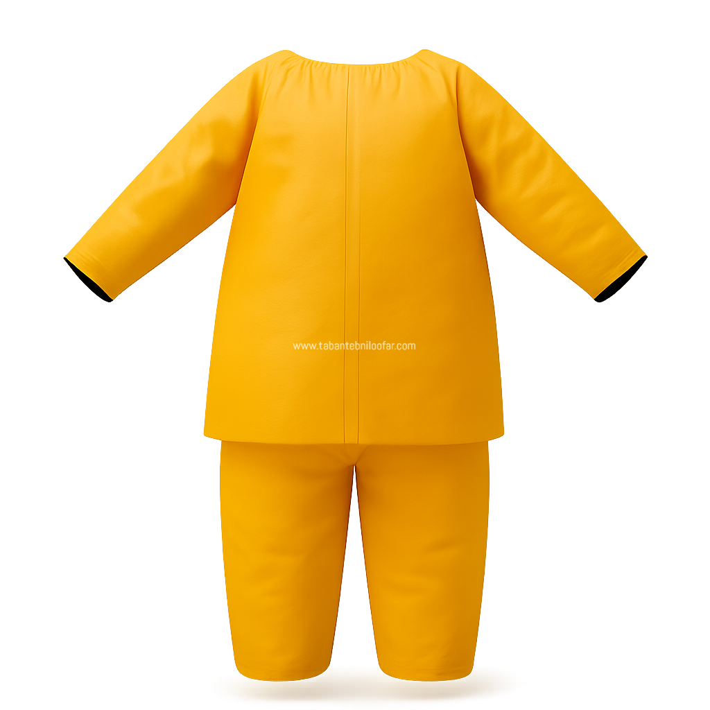 sete-koodak.png ست لباس یکبار مصرف بیمار کودک - Image 1
